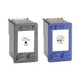 HP 21/22 (C9509FN, C9509FN#140) Combo Pack OEM Genuine Inkjet/Ink Cartridges (Black C9351AN+ Tri-Color C9352AN)*1 - Retail