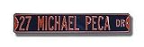 Steel Street Sign: &acute; 27 MICHAEL PECA DR &acute; - B0001LSG0E