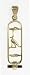 Egyptian Cartouche Pendant with DAD in Ancient Egyptian Hieroglyphics - Open Style - in 18K Gold, Sterling Silver or Sterling Silver with Gold Symbols