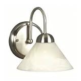 Kenroy Lighting 11625BS Madison Sconce Brushed Steel 8 H x 7 W