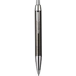 Parker IM Gunmetal Chiselled Ballpoint Pen S0908720