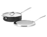 All-Clad LTD2 Deep Saute Pan with Splatter Screen, 4-Qt., from Williams-Sonoma WS by Williams-Sonoma