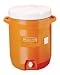 Rubbermaid Insulated Beverage Container/Water Cooler, Orange, 5 Gallon, One Each