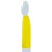 Ansell 59-010 Urethane CPP Sleeves with Elastic at Both Ends, Yellow, 18" Length (Pack of 12 Pair)