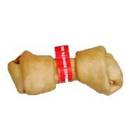 The Rawhide Express Peanut Butter Knotted Bone Dog Chew, 6 by 7-Inch by The Lennox Intl