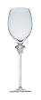 Versace by Rosenthal Medusa Lumiere Clear Red Wine
