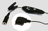 MP3 Stereo Hands-free/ Headset Audio Adaptor for Nokia 3230 - Switch MP3 stereo handsfree to cell phone handsfree