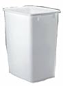 Rubbermaid 2806-TP-WHT36 Quart White Wastebasket