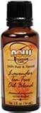 Lavender & Tea Tree Oil 1 Fl Oz NOW Foods