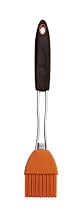 Mario Batali The Italian Kitchen Collection Silicone Large Basting Brush, Persimmon