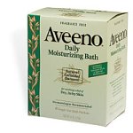 Aveeno Daily Moisturizing Bath with Natural Colloidal Oatmeal, Fragrance Free 8 bath packets [6 oz (170 g)]