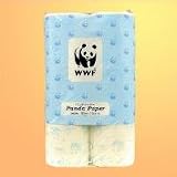 パンダペーパーWWFトイレットペーパー１２R×８個入り