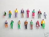 100 Figuren Modellbahn H0 1:87 19 mm