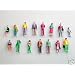 100 Figuren Modellbahn H0 1:87 19 mm