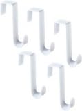 5-Pack Over The Door Hooks Hangers White