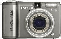 Canon PowerShot A620 Digital Camera [7.1MP, 4 x Optical Zoom]