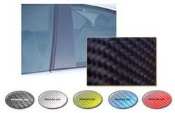 BMW E34 | 6 pieces Carbon Fiber Pillars 89-95 - Color: Blue Carbon Fiber
