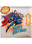 Superman Happy Birthday Wall Decoration
