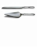 Classic Silver Cake Knife & Server Set