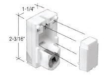C.R. LAURENCE LLS3 CRL Rear Locking Lite-Lift Spiral Pivot Lock Shoe