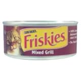 Friskies Canned Food for Cats- net wt. 5.5 oz., case of 24