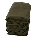Buy 08' X 12' Heavy Duty Fire Retardant Canvas Tarp - 10oz. by Canopy Mart