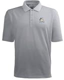 Miami Marlins Pique Xtra Lite Polo Shirt (Grey) - Large