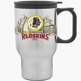 Washington Redskins Travel Mug with Logo
