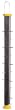Droll Yankees CJTHM36Y 36-Inch Yellow 20-Port Thistle Seed Feeder for Finches