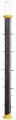 Droll Yankees CJTHM36Y 36-Inch Yellow 20-Port Thistle Seed Feeder for Finches