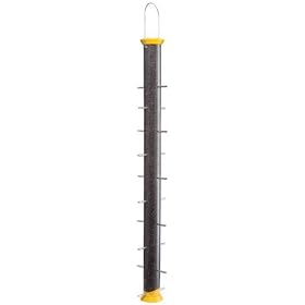 Droll Yankees CJTHM36Y 36-Inch Yellow 20-Port Thistle Seed Feeder for Finches