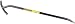 Olympia Tools 64-480 30-inch T-Type Wrecking Bar, 3/4-Inch Hex Shank