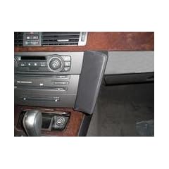 Waeco BMK235 Kunstleder Navigationskonsole mit Navigation schwarz f�r BMW E90/3er ab Bj. 03/2005
