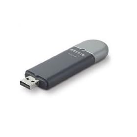 Belkin 802.11g Wireless G USB Network Adapter for Win 2000/ME/XP/Vista