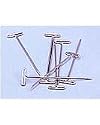 Steel T-Pins 100 per box #TPIN