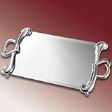 Heart Vanity Tray Mirrored