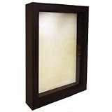Ebony-black stain 4x6 shadow box for your print or collectibles - 4x6