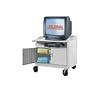 Video Cabinet Mobile Shelf Storage All Welded