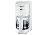 Cuisinart DCC1000 Programmable Filter Brew 12-Cup Coffeemaker, White