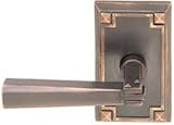 Emtek Door Hardware 5105 5205 5055 Emtek Arts amp Crafts Lever Privacy Set