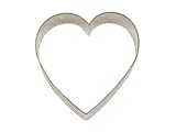 Valentine Heart Cookie Cutter 7.5cm / 3"