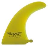 Wingnut Longrake Longboard Fin - 8 in. - Yellow