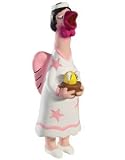 9 Cherubic Screaming Rubber Chicken Dog Toy