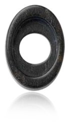 Charlotte Damen-Schmuckelement ACS oval Ebenholz 91-102376 Preisvergleich