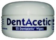 DentAcetic Wipes 25 count