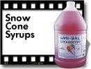 Sno Snow Cone Syrup Flavors For Machine Or Shaver 1 Cs 