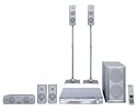Panasonic SCHT733 800 Watt 5-Disc CD/DVD Home Theatre System