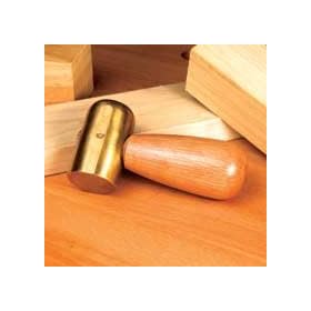 Brass Striking Hammer 8 oz By Peachtree Woodworking PW3589
