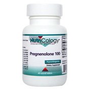 Allergy Research (Nutricology) - Pregnenolone (Disc), 100 mg, 60 tablets