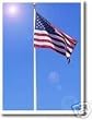 New 20' Foot Aluminum Sectional Flag Pole USA